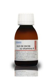 Ulei de ricin cu vitamina a – 80g